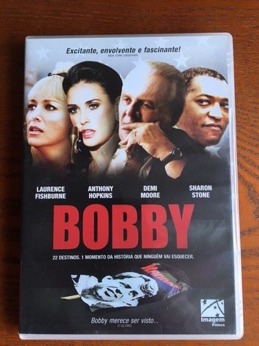 Imagem 1 de 3 de Dvd Bobby (demi Moore, Sharon Stone) Frete Grátis