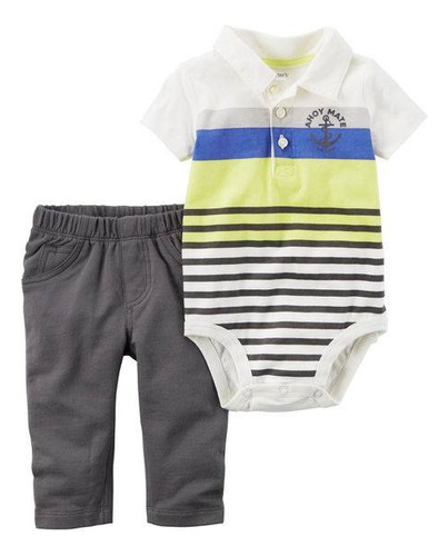 Set 2 Piezas Carters Talles 6/9/12 Meses #158