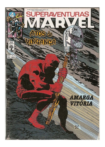 Hq Superaventuras Marvel No. 135 - As Cem Cabeça De Ultron