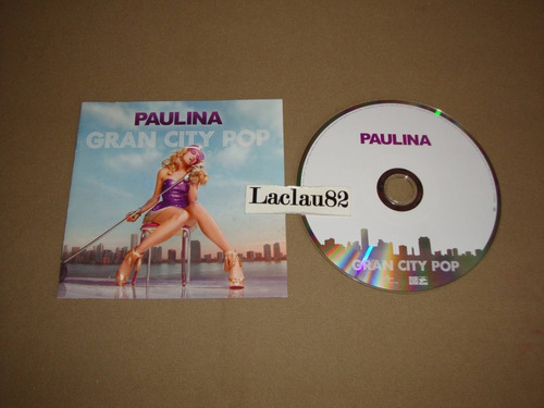 Paulina Rubio Gran City Pop 2009 Universal Cd