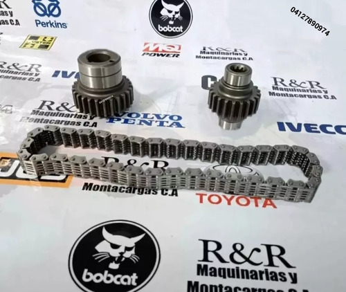 Piñón Cadena Bomba Hidráulica Montacargas Toyota 7fg25