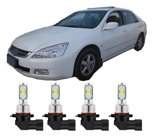 2024 Para Honda Accord 2003-2007 Led Faro Delantero 4