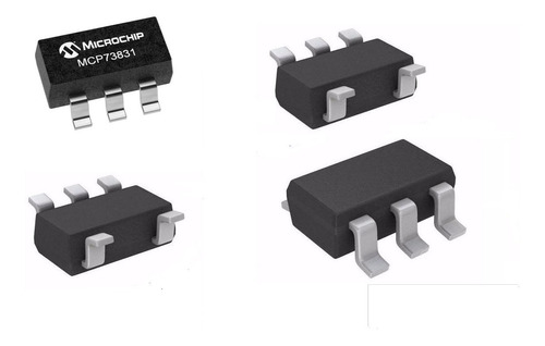 Control Carga Mcp73831t-2aci/ot Mcp73831 Sot23-5 Lipo Liion
