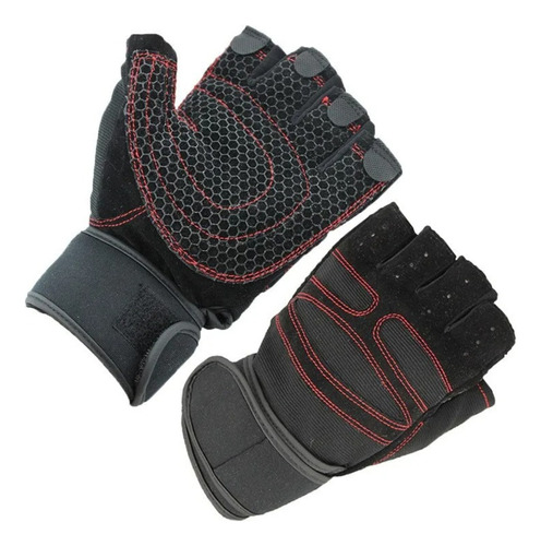 Guantes Gimnasio Con Muñequera Pesas Crossfit Entrenamiento