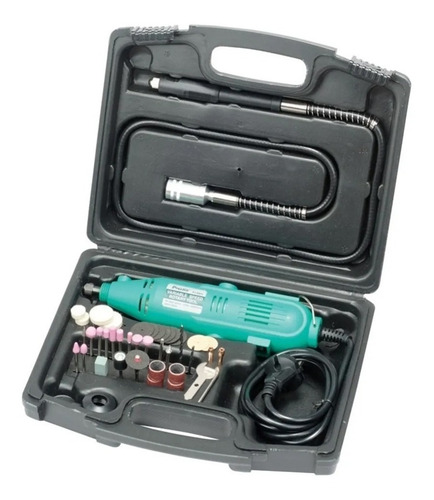 Imagen 5 de 10 de Minitorno Mini Torno Proskit Maletin Y 40 Acc. 5501