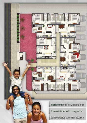 Imagem 12 de 16 de Apartamento Com 1 Dormitório À Venda, 47 M² Por R$ 182.000,00 - Lira - Estância Velha/rs - Ap1042