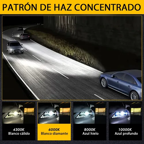 1 Par, Kit De Focos Xenón D3s Luz Alta/baja 35w 6000k Blanco