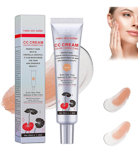 Cc Cream Con Centella Asiática, Cc Cream Correctora De