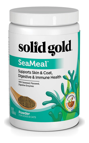 Solid Gold Seameal Multivitaminico Para Gatos Y Perros En Po