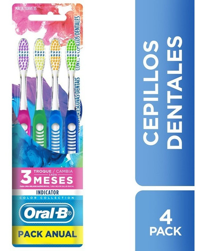Cepillos Dentales Oral-b Indicator 4 Un
