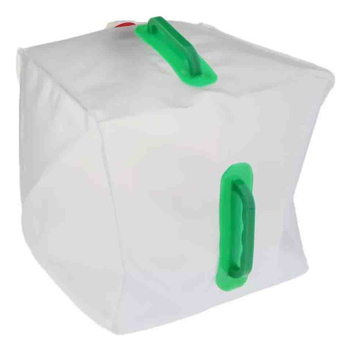 Cubo De Agua Plegable De 20 L De Pvc Con Grifo