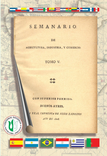 Periódicos- Arg  Semanario De Agricultura, Ind. Y Comercio 5