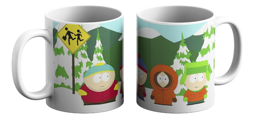 Taza South Park Cartman Kenny Stan Kyle Ceramica