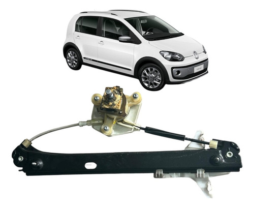 Máquina De Vidro Manual Vw Up 2014 2021 Traseira Direita