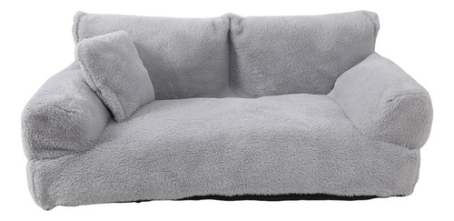 Cama Para Mascotas, Sofá Cama Para Gatos De Gris Claro L