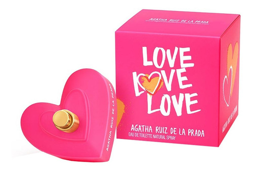 Perfume Agatha Ruiz De La Prada Love Love Love 80ml Febo