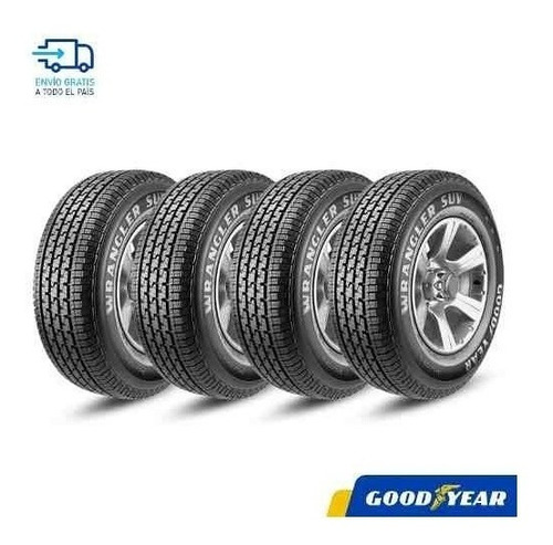 Combo X4 - Goodyear 225/60 R17 Wrangler Suv - Cuotas