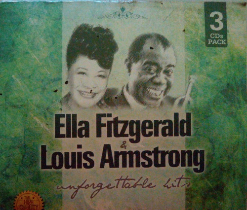Cd Ella Fitzgerald & Louis Armstrong  Unforgettable Hits 
