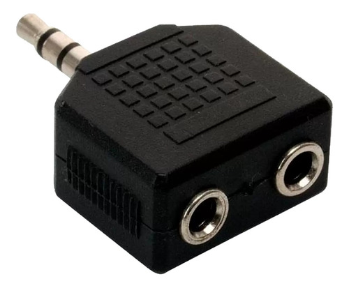 Adaptador Audio Auxiliar  1 Macho 2 Hembras 3.5