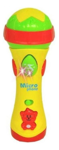 Meu Primeiro Microfone 12 Sons Musicais Com Som - Dm Toys