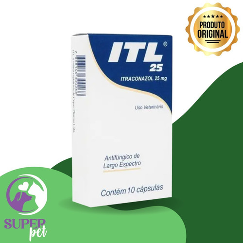 Itl 25 Itraconazol De 25mg C/ 10 Cápsulas - Cepav