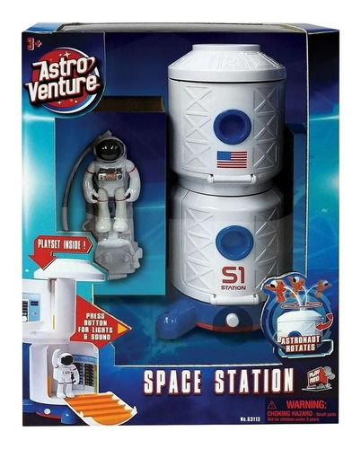 Astro Venture-space Station Estación Espacial Con Luz Y Soni