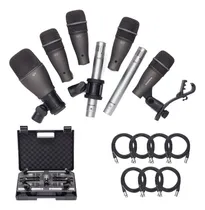 Comprar Samson Dk707 Kit De Micrófono De Batería De 7 Piezas Con 7 C