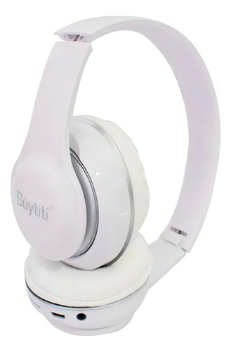 Audifonos Diadema Bluetooth Fm, Sd, Buytiti Audst66a Color Negro