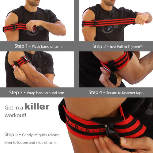 Bandas De Restricción De Flujo Sanguíneo Para Entrenamiento