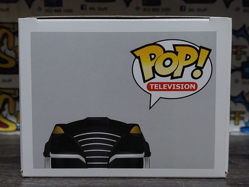 Funko Pop Black Ranger #361 Power Rangers Mighty Morphin Ori (Usado)