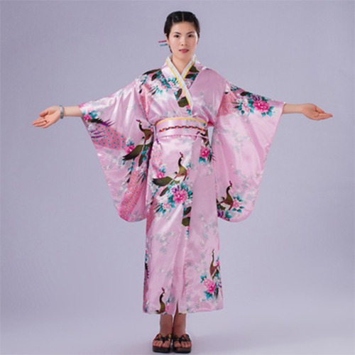 Disfraz De Kimono Tradicional Japonés Yukata For Mujer