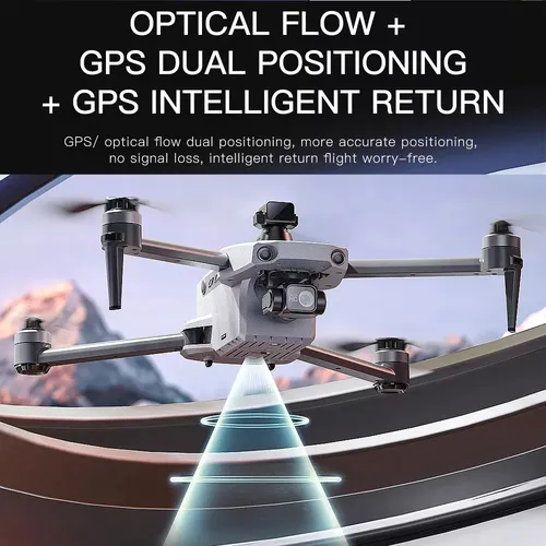 Drone Profesional Gps 4k 3gimbal Sensor Obstáculos K11 Turbo
