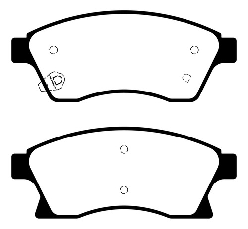 Pastillas De Freno Para Chevrolet Cruze Ltz M 10/17 Litton