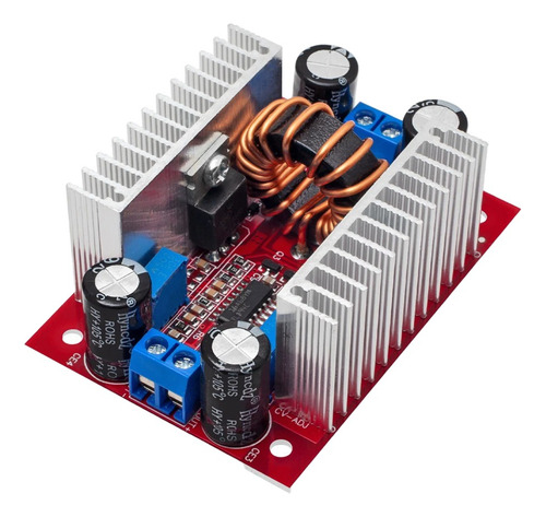 Tecneu Regulador Elevador De Voltaje Dc-dc 15a 400w Step-up Boost 10-60v Fuente