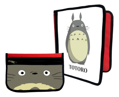 Combo Carpeta + Cartuchera Totoro #273