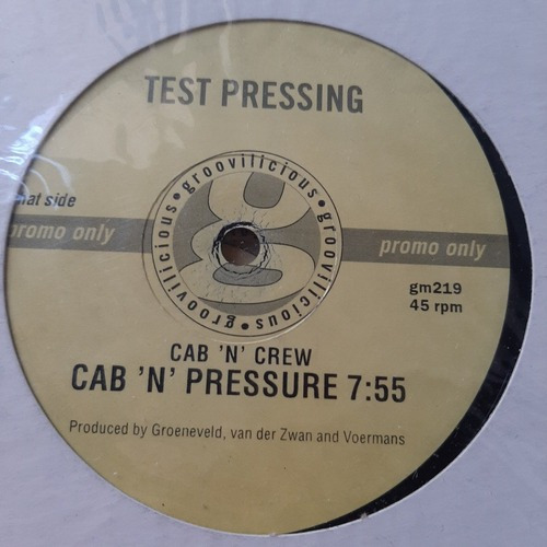 Vinilo Cab N Crew Pure Test Pressing Groov Libros Del Mundo