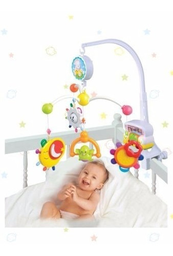 Movil Musical Infantil Bebe Music Bed Bell