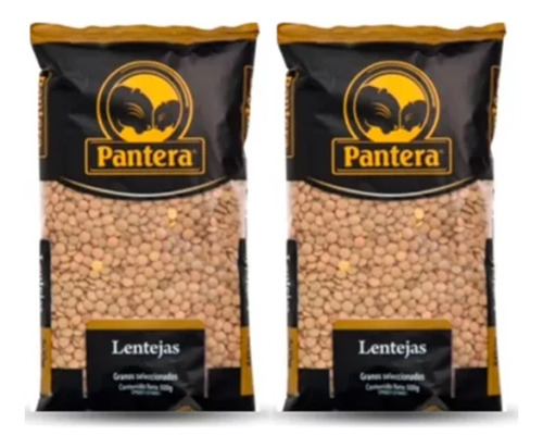 Lentejas Pantera 900gr X 2 Und