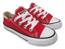 Comprar Zapatos Converse All Star Chuck Taylor Niños Niñas Rojos 