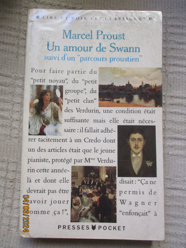 Marcel Proust - Un Amour De Swann : Suivi D'un  Parcours 