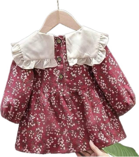 Vestido Bebé Poliéster-algodón Casual - 9, 18 Y 2 Años