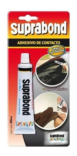 Adhesivo Suprabond De Contacto Sin Tolueno - Pomo 50 Ml.