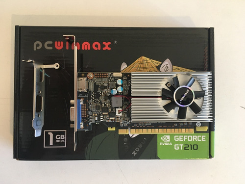 Placa De Video Nvidia Geforce Gt 210 1gb 64bits Gddr3 Hdmi