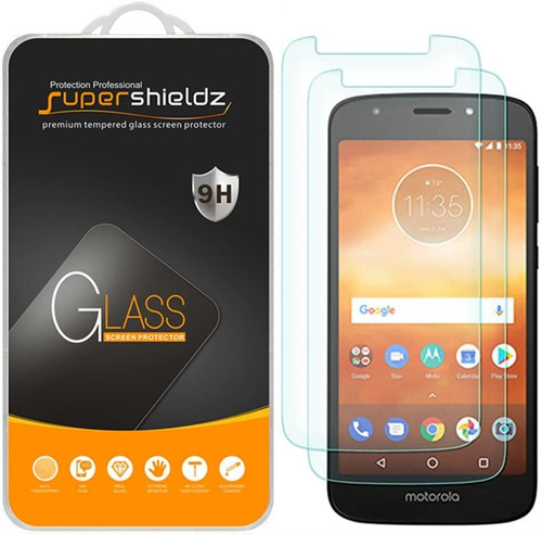 Protector De Pantalla Para Moto E5 Cruise Supershieldz X2