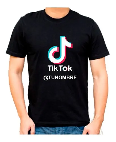 Playeras personalizadas de tik tok new arrivals