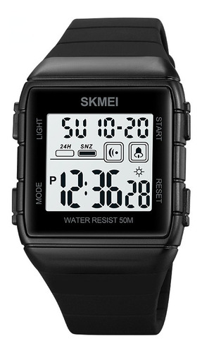 Reloj Luminoso Led Impermeable Skmei 5bar