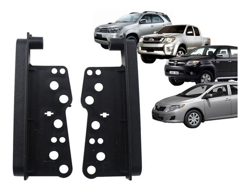 Imagen 1 de 9 de Marco Adaptador 2 Din Toyota Hilux