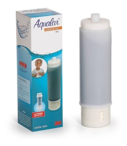 2x Refil Filtro Carvão Ativado 3m Aqualar Ap230 - Original