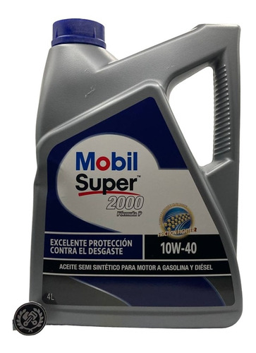 Aceite Mobil Super 2000 10w40 4 Litros