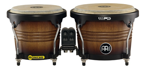 Bongos Meinl Fwb-190 Café Sombreado 6 3/4 Y 8 Pulgadas